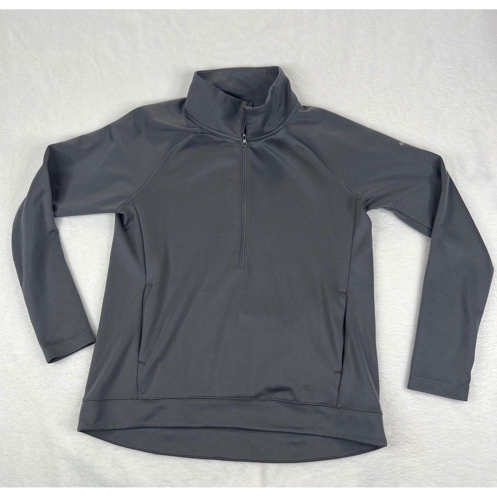 Columbia Sportswear Gray 1/2 Zip‎ Pullover Fleece Sweatshirt Sz Medium